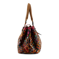 Thumbnail for Stylish and unique L'ARTISTE HB-TRIWEAVE HANDBAG with intricate woven design