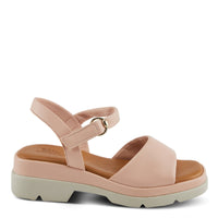 Thumbnail for Cushioned and supportive Spring Step Huntington Sandals with cork insole