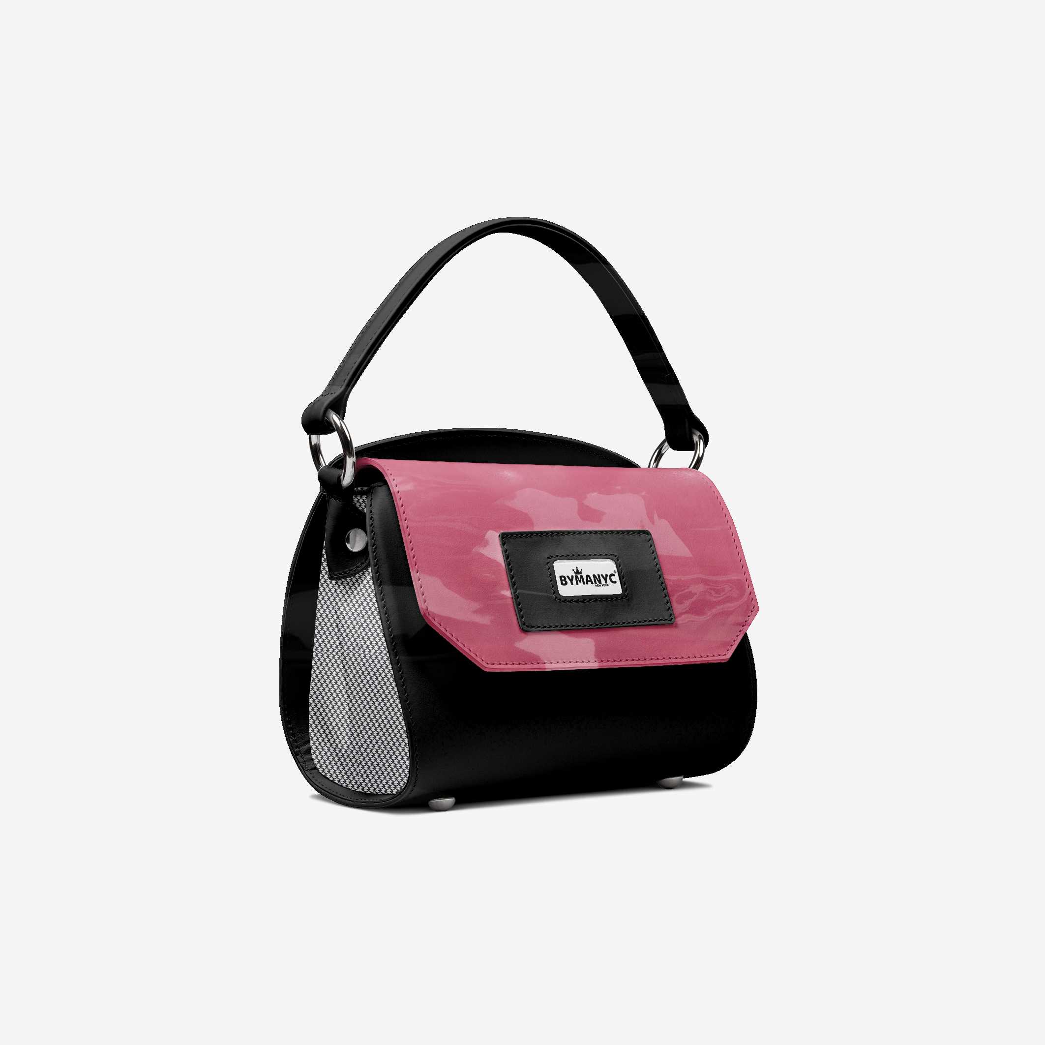 BYMANYC New York Couture Trunk Mini Vegan Leather Manhattan Black