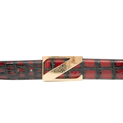 Divinch Patina Alligator Belt Genuine Alligator Skin DVG134