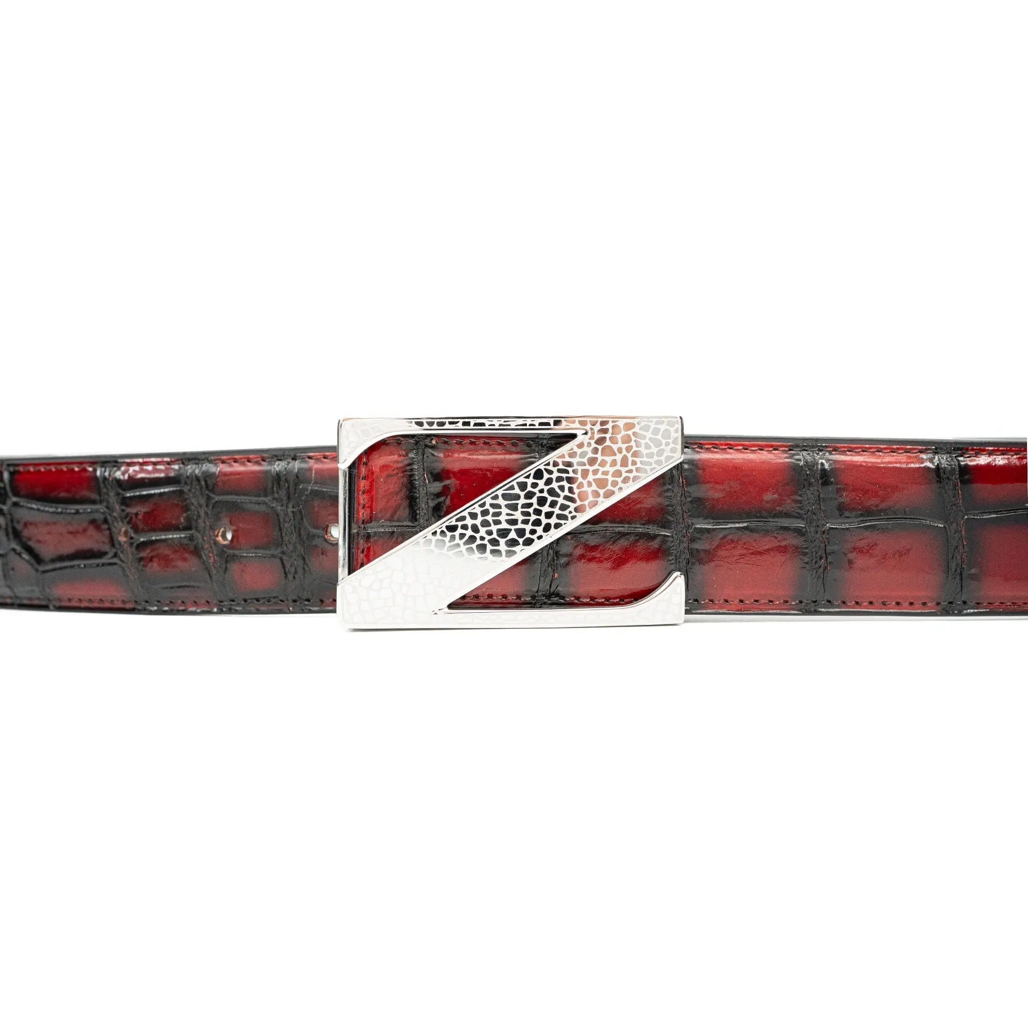 Divinch Patina Alligator Belt Genuine Alligator Skin DVG134