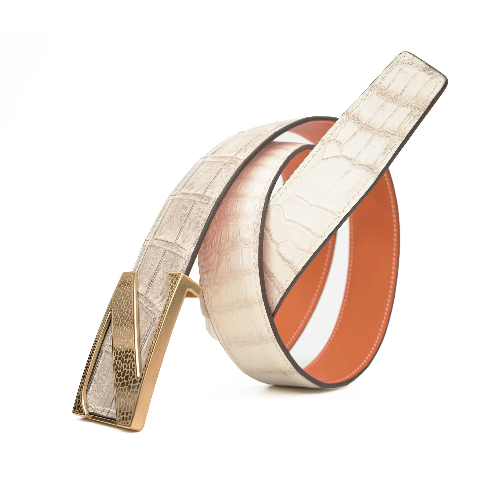 DIVINCH Handcrafted Alligator Belt Alligator Leather DVG140