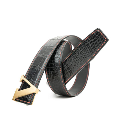 Divinch Alligator Dress Belt Alligator Leather DVG172