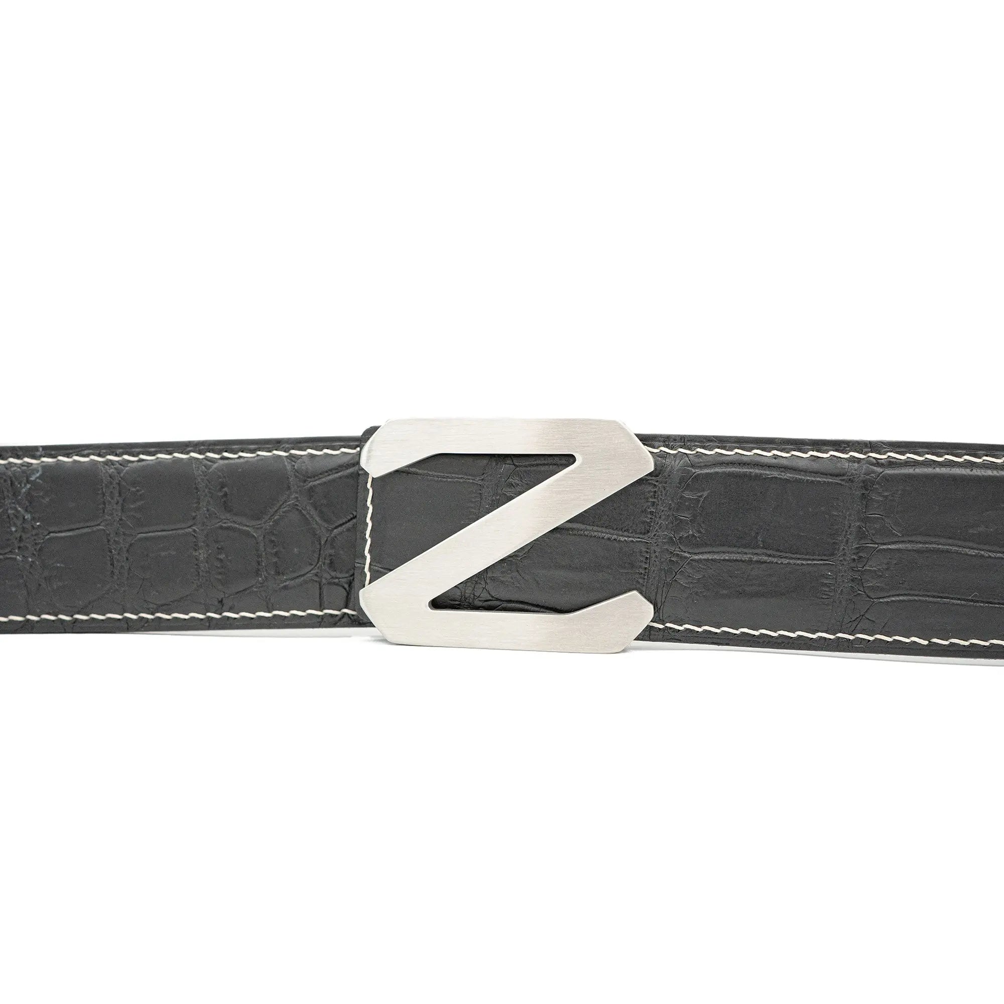 DIVINCH - Handcrafted Belt - Genuine Alligator Leather - DVG181