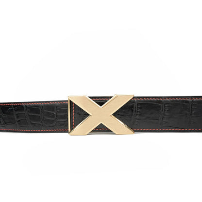 DIVINCH DVG231 Dress Belt Genuine Alligator Leather