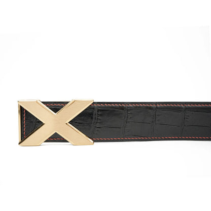 DIVINCH DVG231 Dress Belt Genuine Alligator Leather
