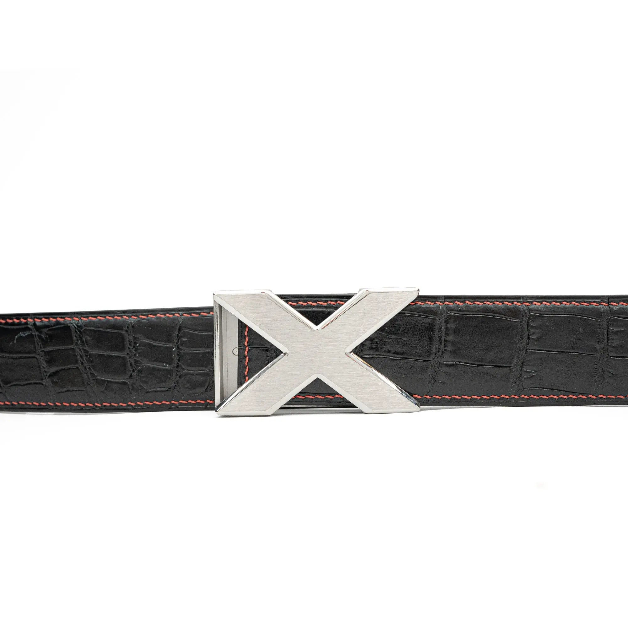 DIVINCH DVG231 Dress Belt Genuine Alligator Leather