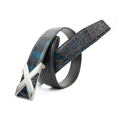 DIVINCH Patina Alligator Belt Alligator Leather DVG238