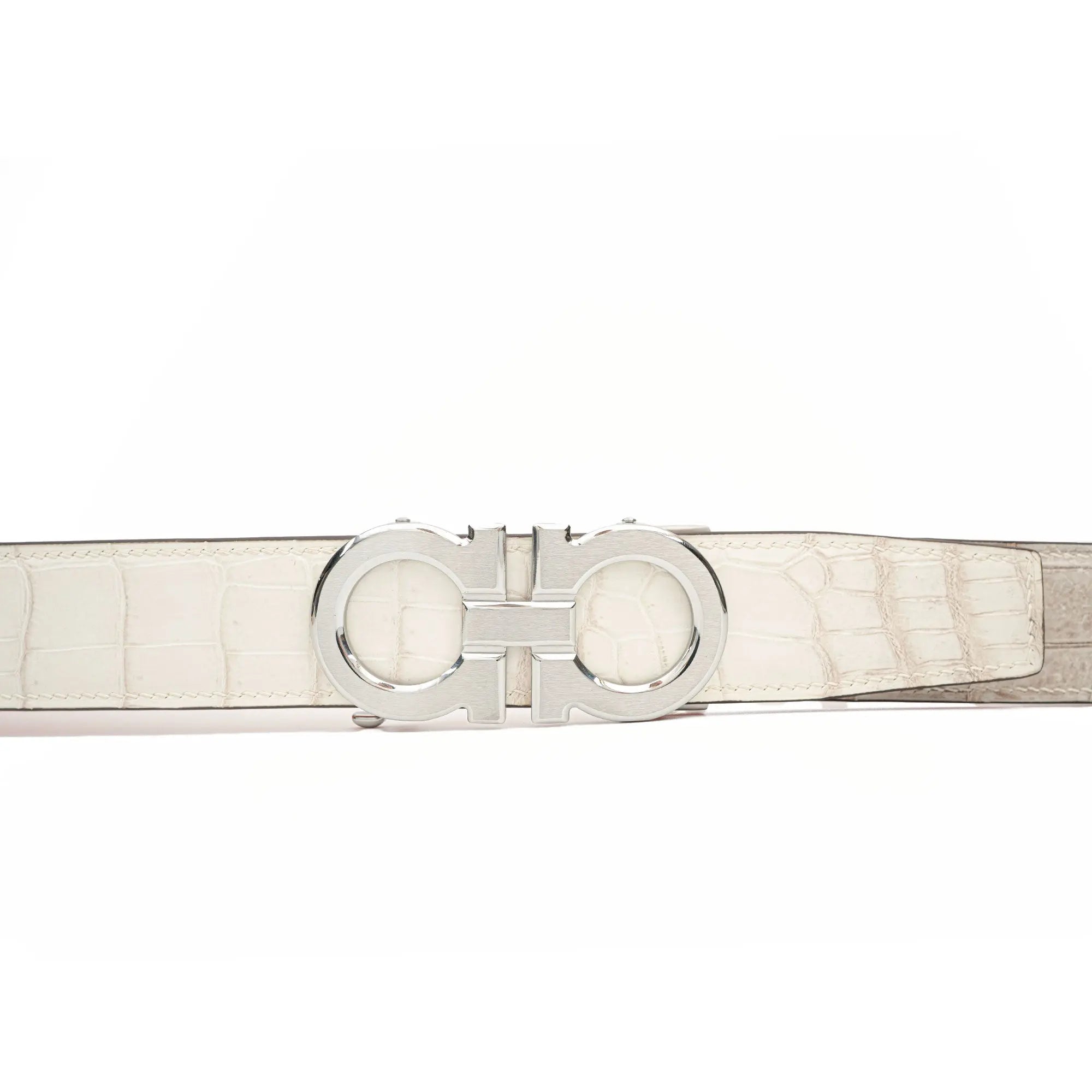 DIVINCH Handcrafted Genuine Alligator Leather Belt DVG252