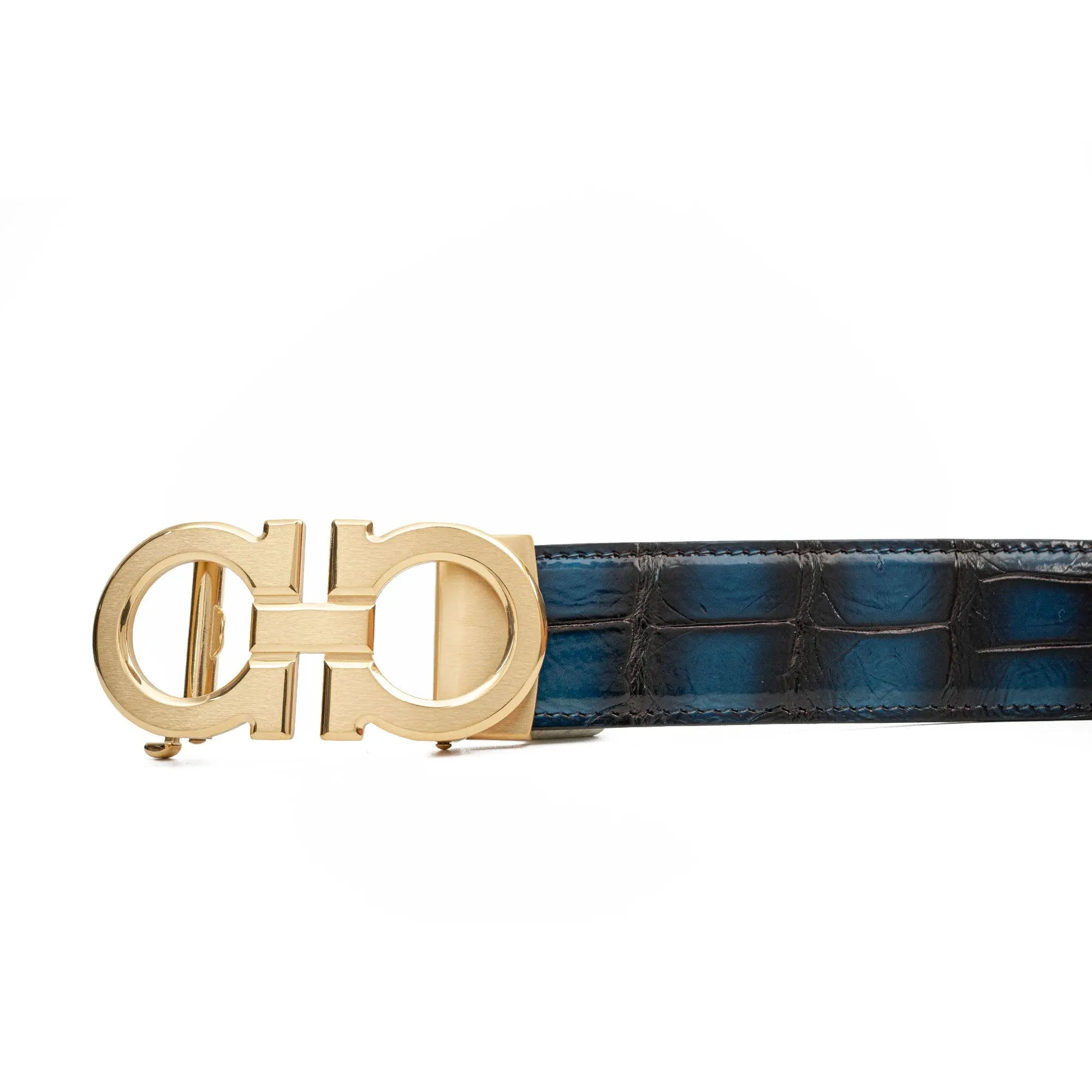 Divinch Genuine Alligator Leather Dress Belt Nickel Free DVG266