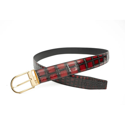 Divinch Handcrafted Genuine Alligator Leather Belt DVG311