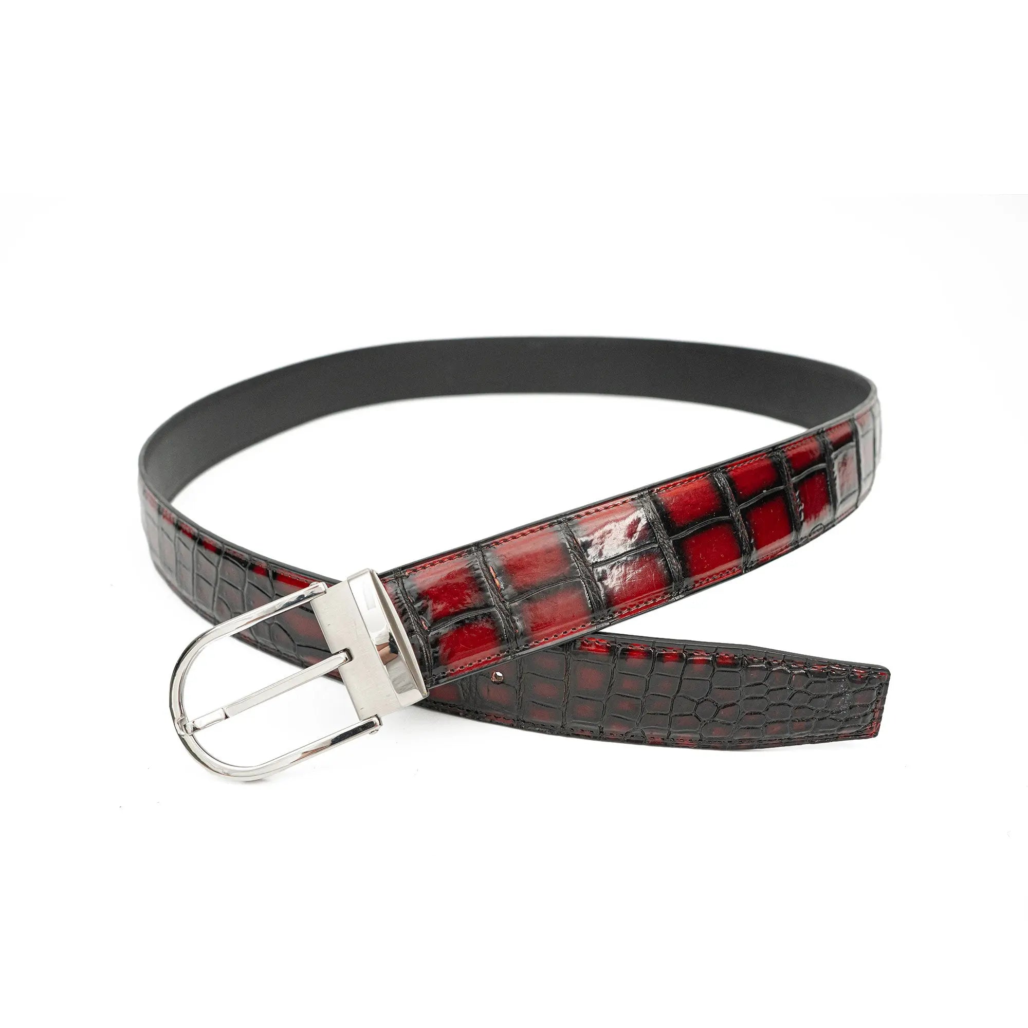 Divinch Handcrafted Genuine Alligator Leather Belt DVG311