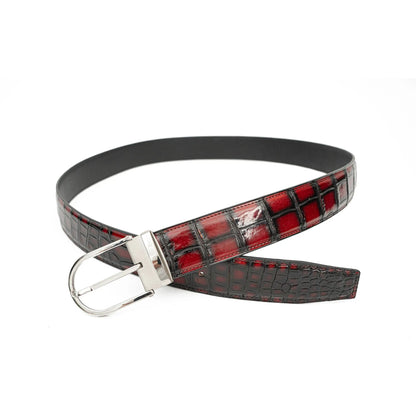 Divinch Handcrafted Genuine Alligator Leather Belt DVG311