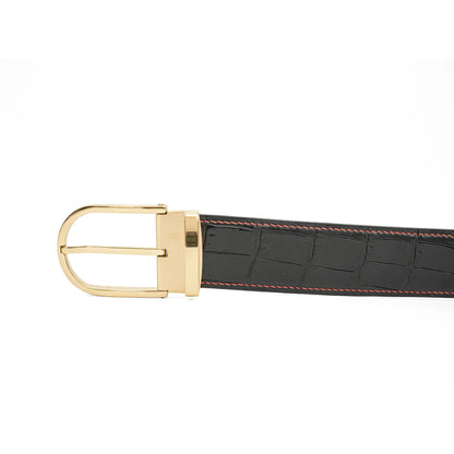 DIVINCH Dress Belt Genuine Alligator Leather DVG3124