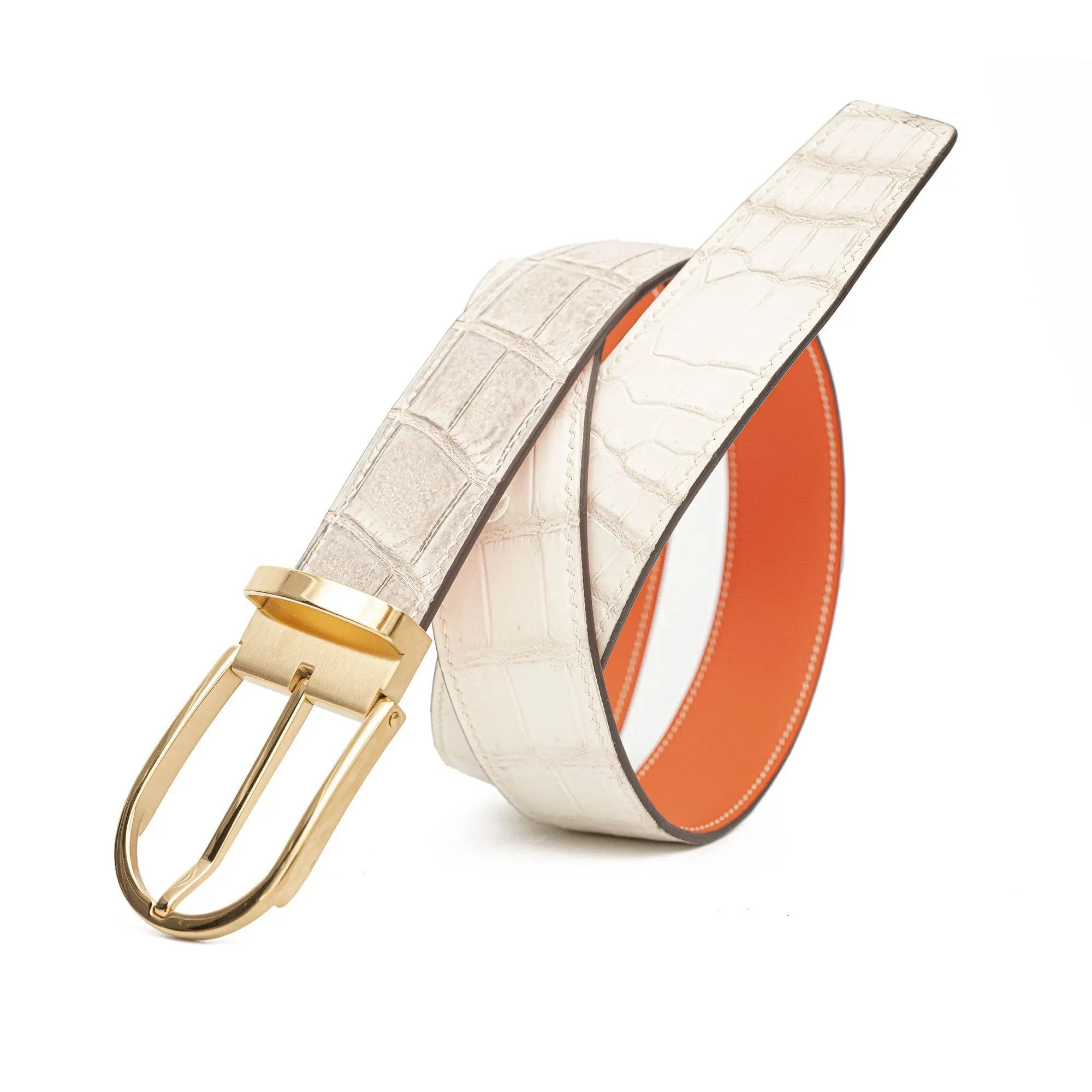 DIVINCH DVG318 Alligator Leather Dress Belt DVG318