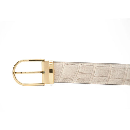 DIVINCH DVG318 Alligator Leather Dress Belt DVG318