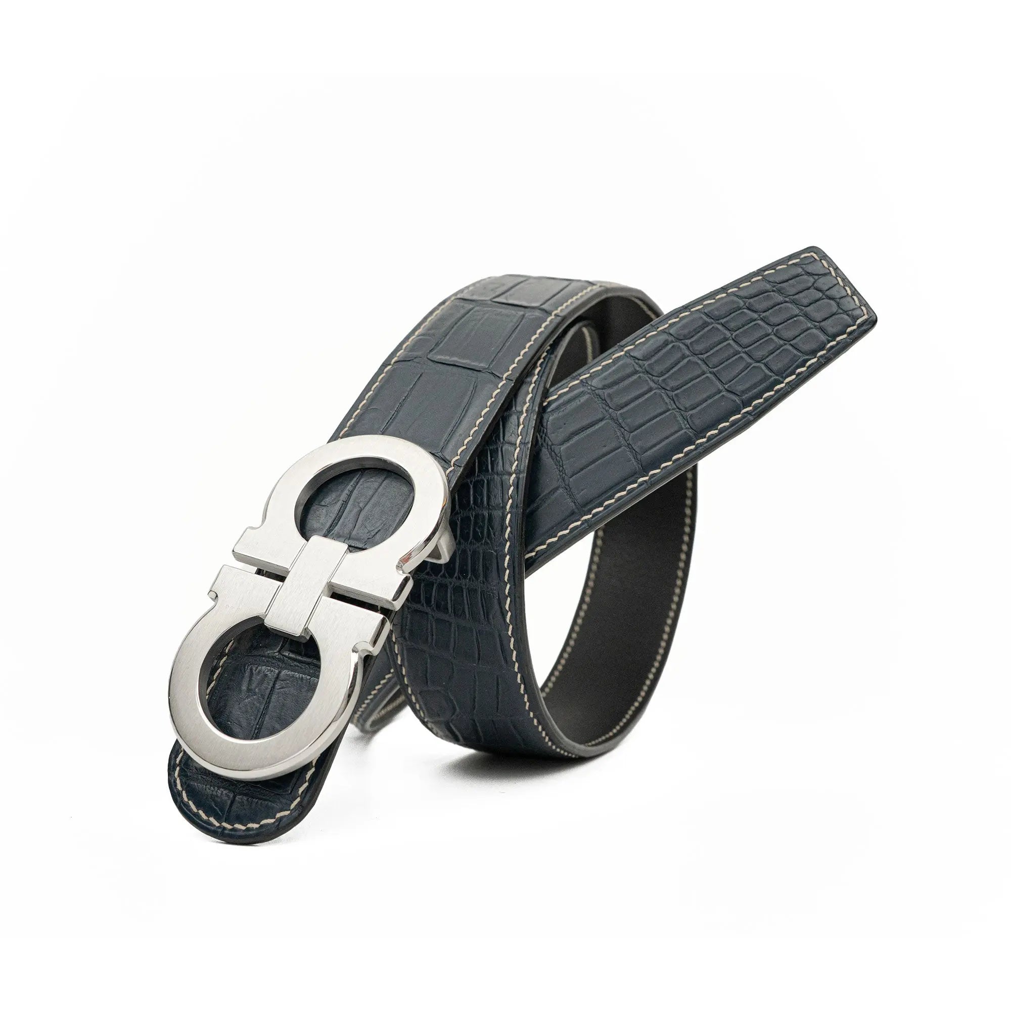 Divinch DVG345 Genuine Alligator Leather Belt DVG345