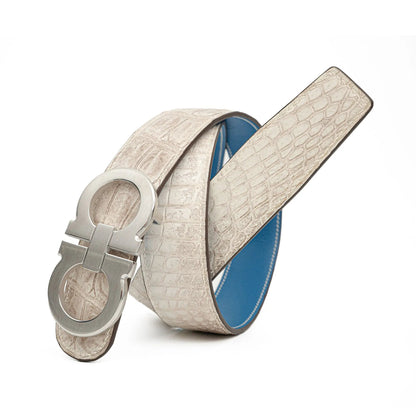 DIVINCH DVG352 Alligator Leather Dress Belt DVG352