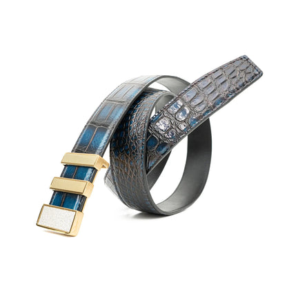 Divinch Genuine Alligator Leather Dress Belt DVG52