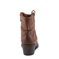 Thumbnail for Patrizia Idolize Boots in taupe with fold-over cuff and lace-up front