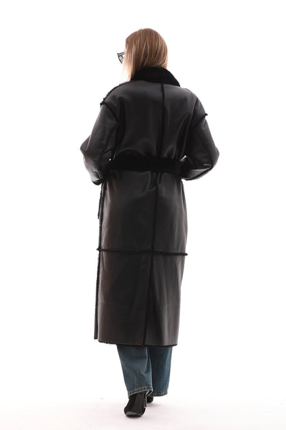 The Virelli Reversible Leather Women Jacket