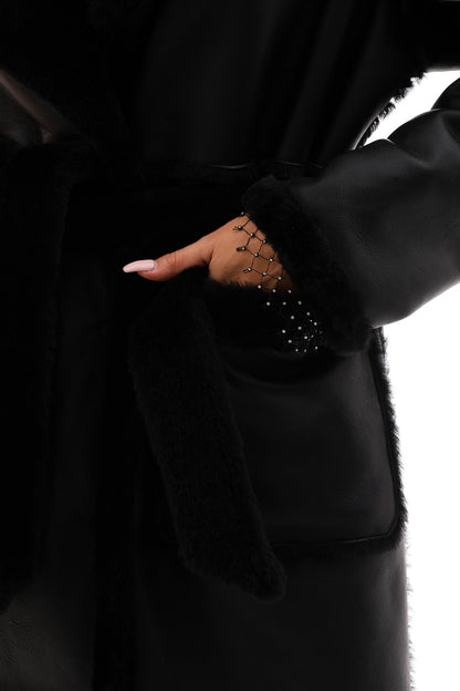 The Virelli Reversible Leather Women Jacket