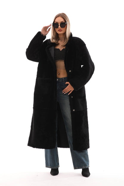 The Virelli Reversible Leather Women Jacket