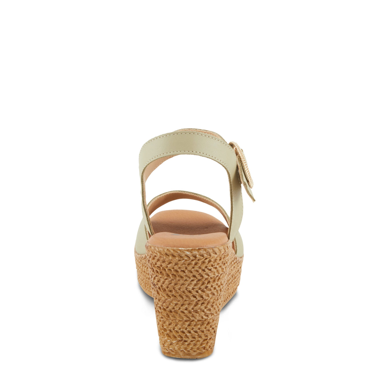Chic and comfortable Spring Step Isola Sandals with a cushioned insole and stylish metallic design