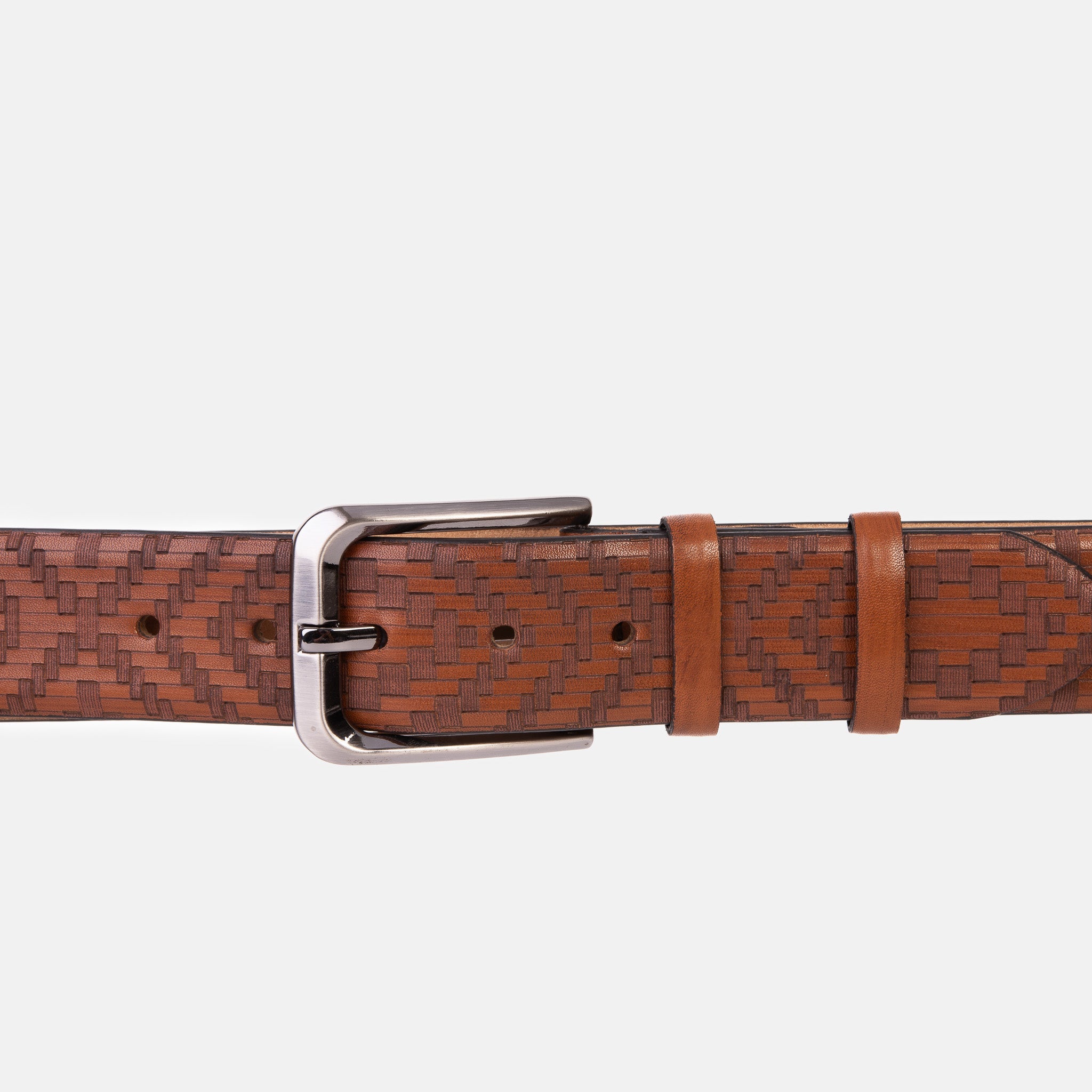 The Meram Tan Calfskin Belt