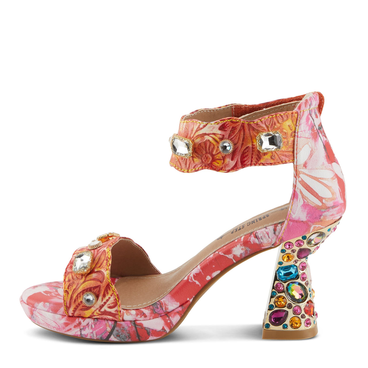 L'ARTISTE JEWELL CLOSED BACK SANDALS