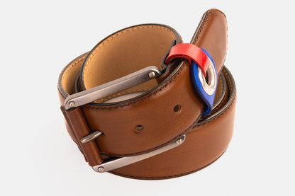 The Jackie Tan Leather Belt