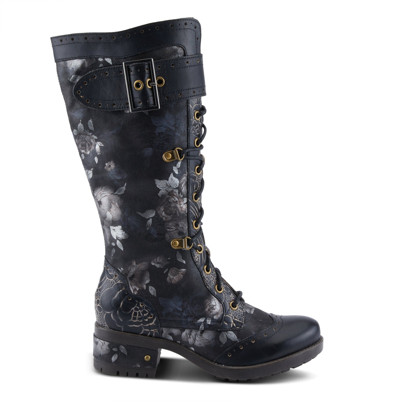 Handcrafted boots with vintage-inspired design