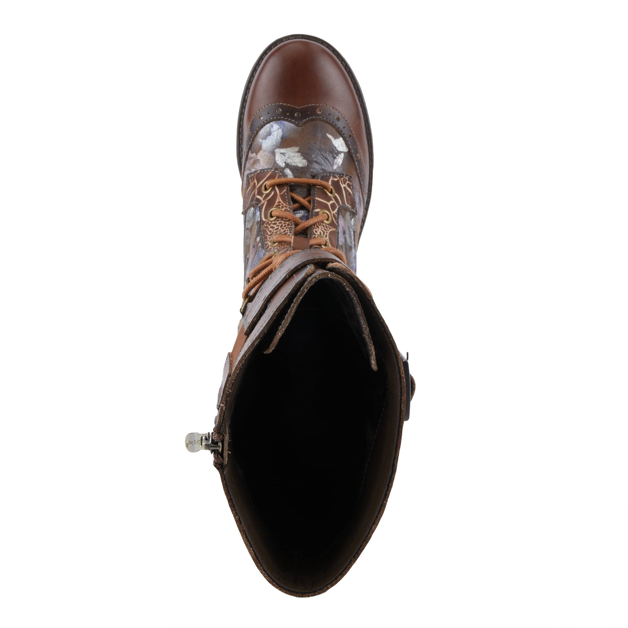 Stylish and comfortable boots with intricate detailing