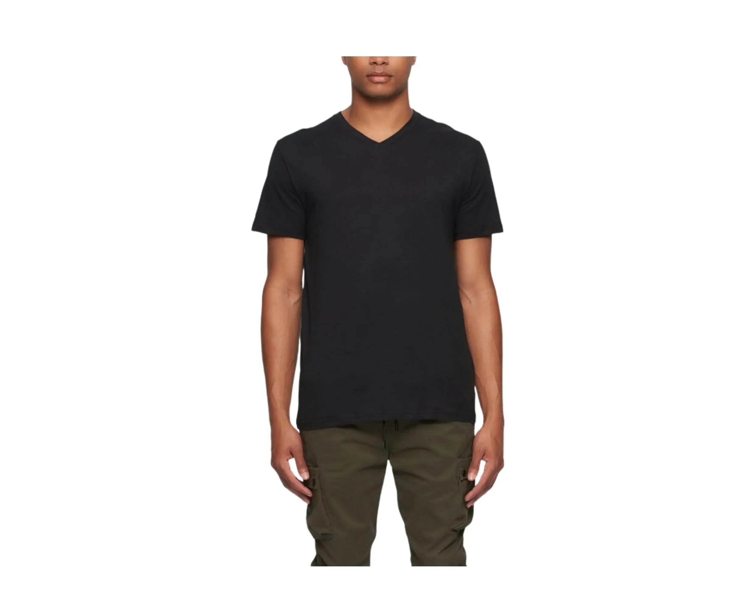 Kuwalla Tee Crew V Neck 3 Pack T Shirts Men's Cotton