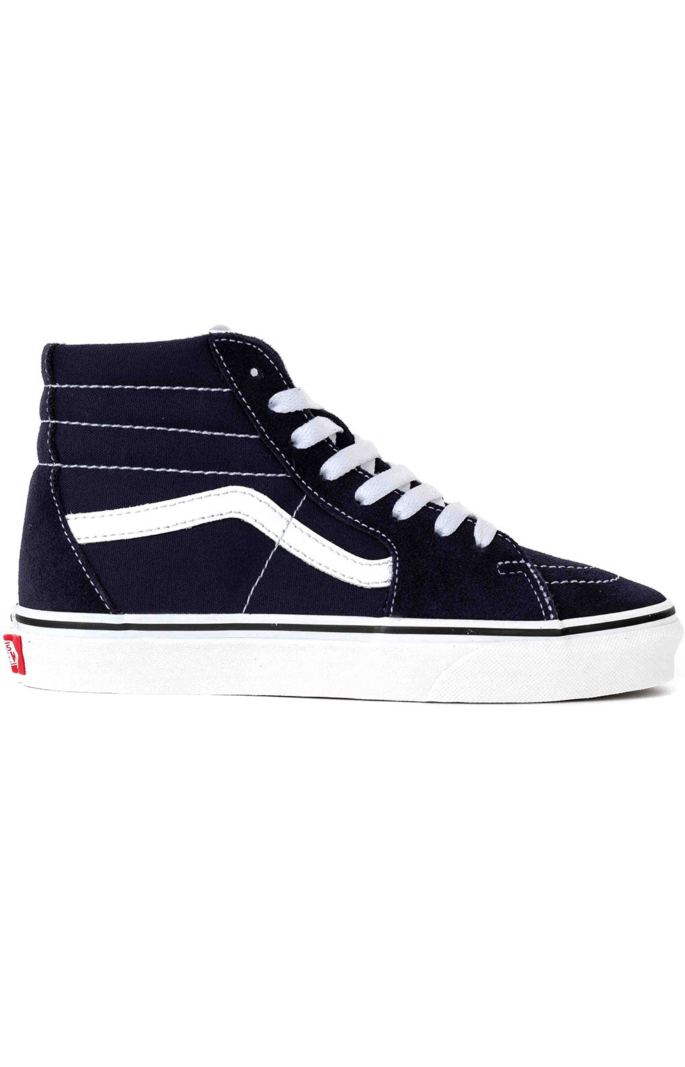 Stylish and comfortable (BV6V7E) Sk8-Hi Shoe in Night Sky colorway, perfect for casual wear and skateboarding