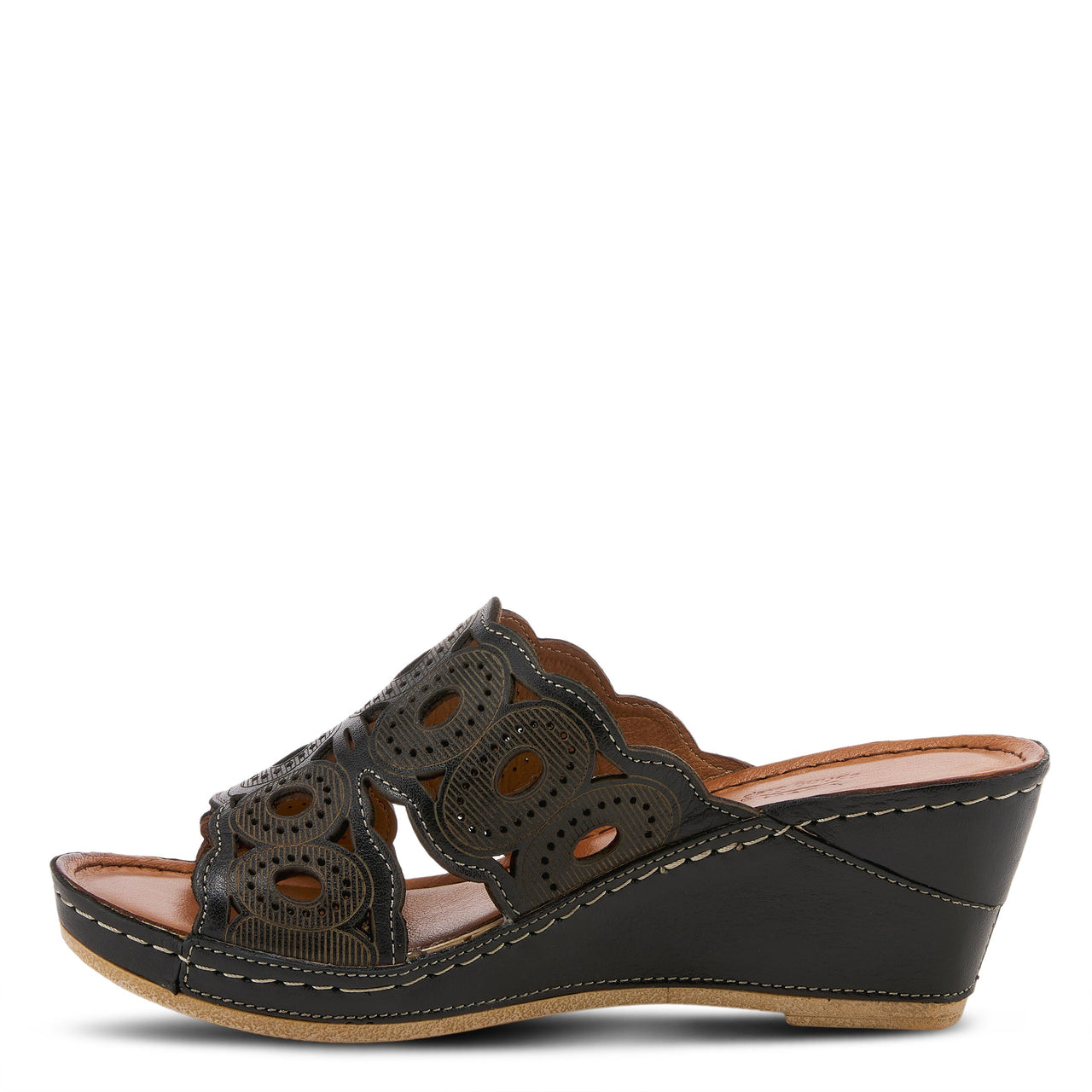 SPRING STEP LABARNAS SLIDE SANDALS