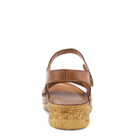 Thumbnail for SPRING STEP LEAF QUARTER STRAP SANDALS