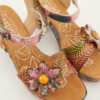 Thumbnail for L'ARTISTE LEILANIE SLINGBACK SANDALS