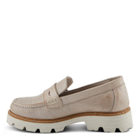 Thumbnail for Black leather Spring Step Lexington shoes with cushioned insole and slip-resistant outsole