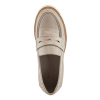 Thumbnail for Black leather Spring Step Lexington shoes with comfortable cushioned insole and stylish slip-on design