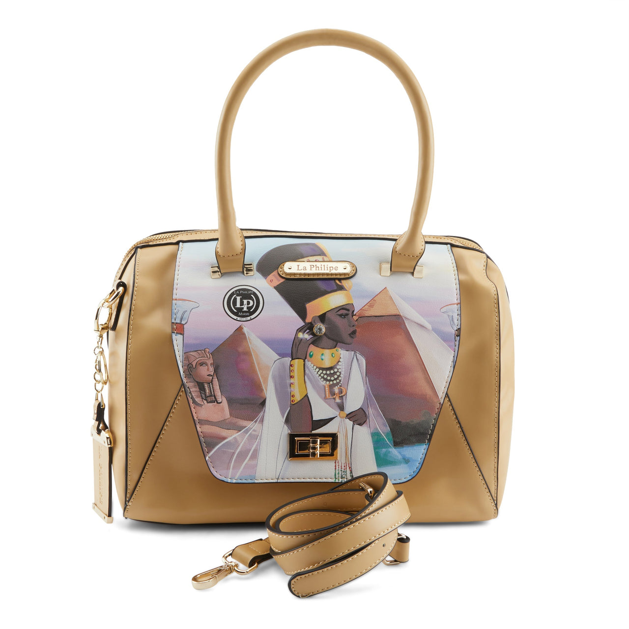 The LA PHILIPE LP1002-1 EGYPTIAN PARADISE HANDBAG-ENVELOPE, a luxurious and stylish accessory for any occasion