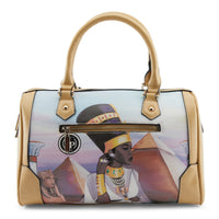 Thumbnail for Stylish LA PHILIPE LP1020-1 EGYPTIAN PARADISE HANDBAG-CLASSIC with gold accents