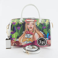 Thumbnail for Gorgeous LA PHILIPE LP1020-17 BLOOMING GARDEN HANDBAG-CLASSIC with a classic and timeless style