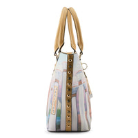 Thumbnail for LA PHILIPE LP1021-1 EGYPTIAN PARADISE HANDBAG-TOTE, a stylish and spacious tote bag with a beautiful Egyptian-inspired design, perfect for carrying all of your essentials in luxurious fashion