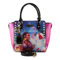 Thumbnail for LA PHILIPE LP1022-13 MIAMI BEACH HANDBAG-SATCHEL, a stylish and versatile satchel perfect for everyday use and travel