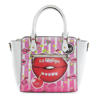 Thumbnail for Buy La Philipe Juicy Lips Handbag-Satchel Women’S Pu Leather Pink Lp1022-18 - Handbags from Don’t Panic Shoes | Best Prices & Fast Shipping