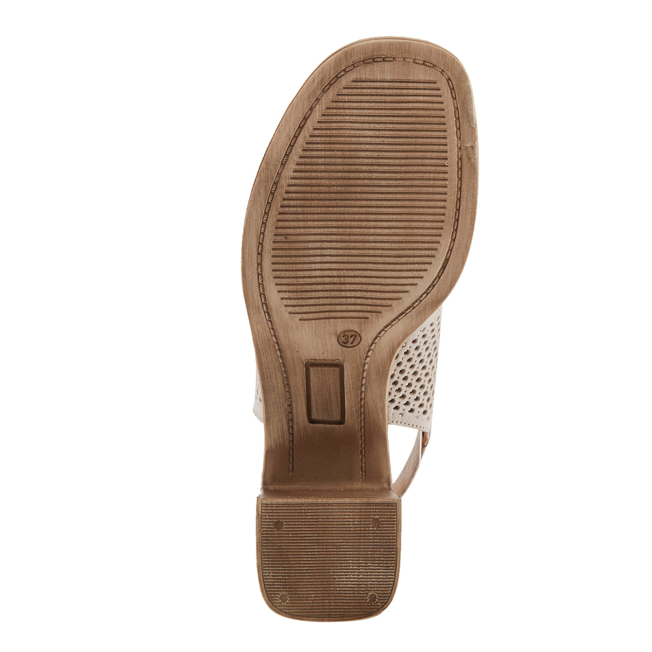 Stylish and comfortable Spring Step Luanca sandals in brown leather