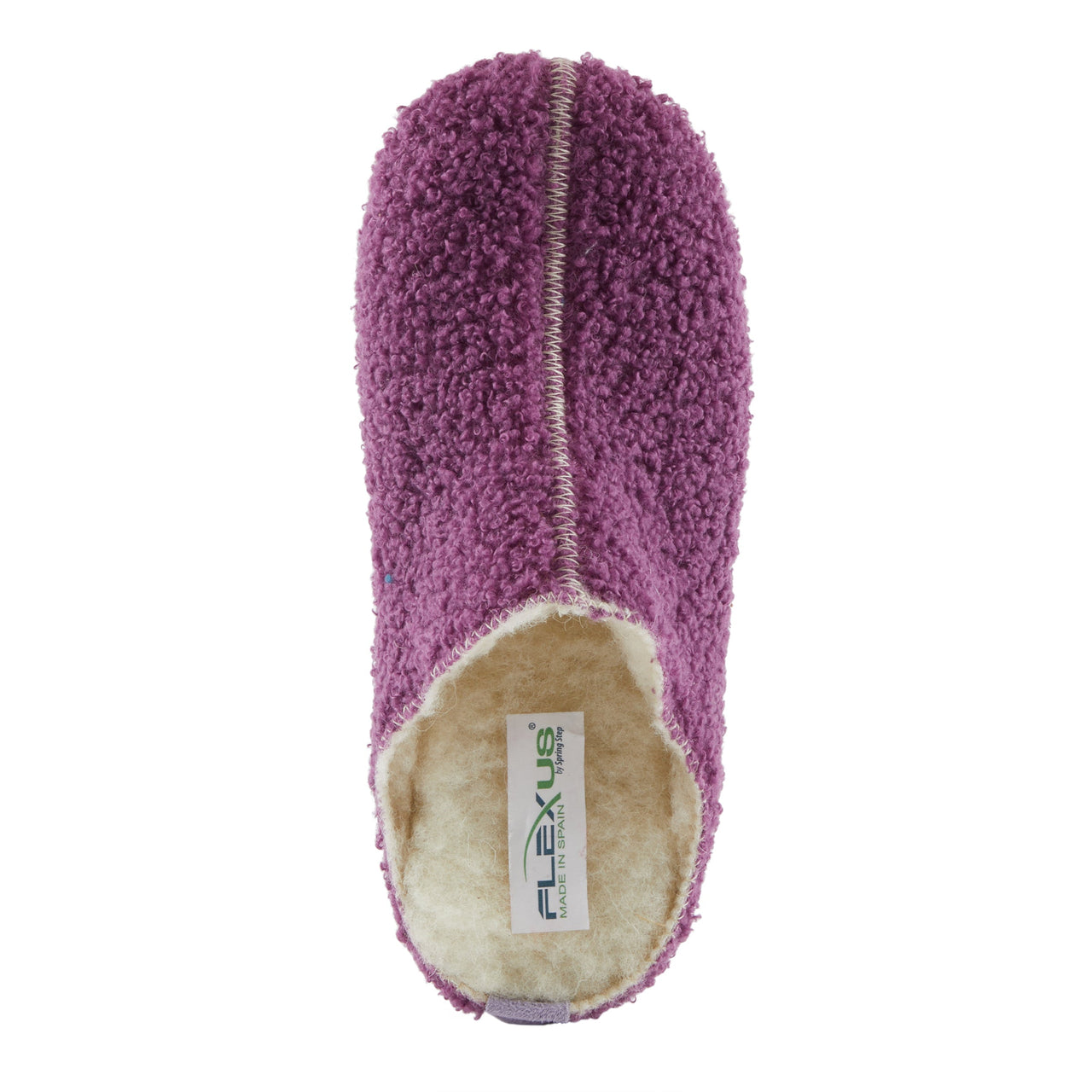 Cozy FLEXUS LYNDEL SLIPPERS with a slip-on silhouette and soft textile lining