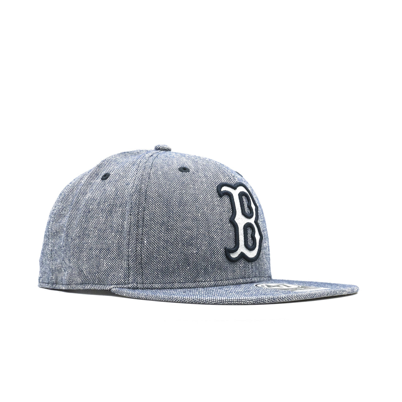  Mens 47 Brand Boston Red Sox Captain Snapback in grey with adjustable strap 