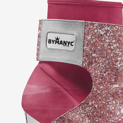 Bymanyc Futurista Stiletto Womens Vegan Leather Black